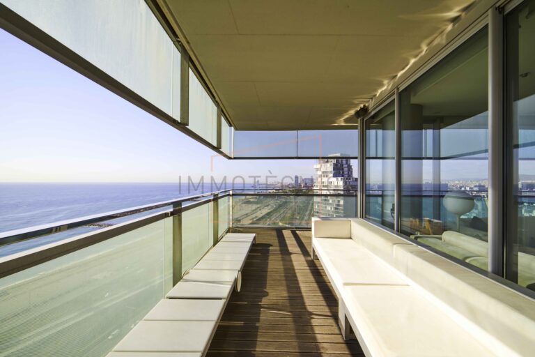 Penthouse with sea views in Barcelona - Immotècnics