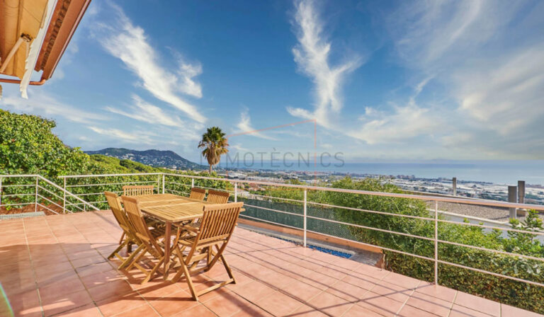 Exclusive four winds house with sea views in Premià de Dalt