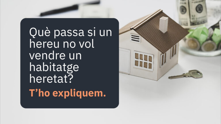 Què passa si un hereu no vol vendre un habitatge heretat?