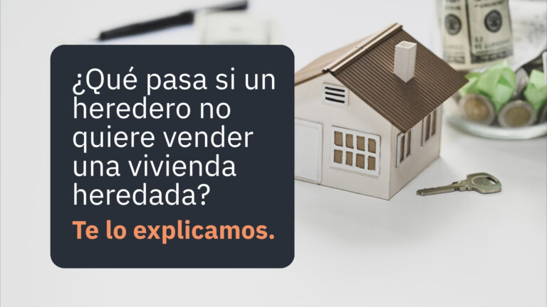 ¿Qué pasa si un heredero no quiere vender una vivienda heredada?