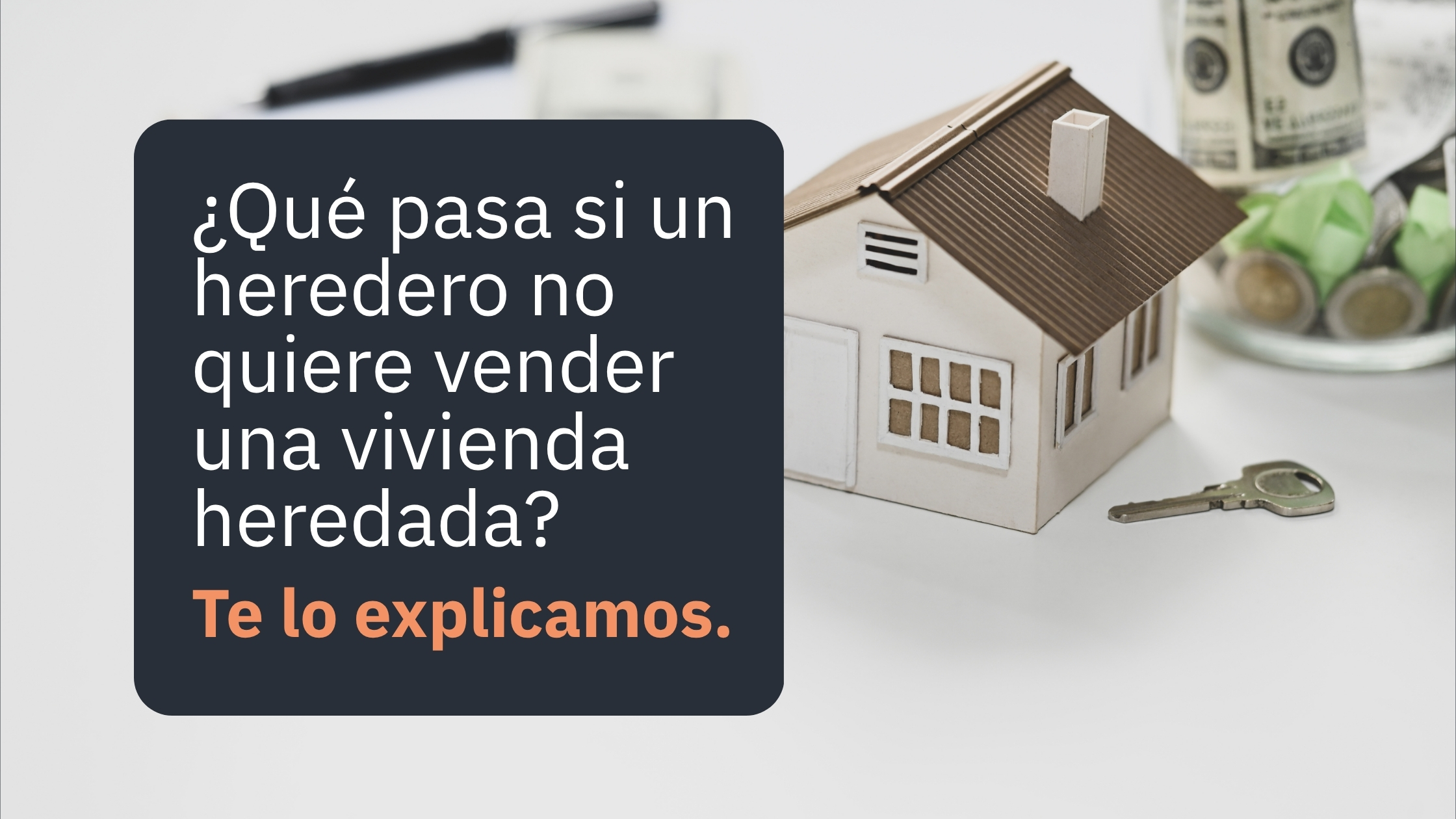 ¿Qué pasa si un heredero no quiere vender una vivienda heredada?